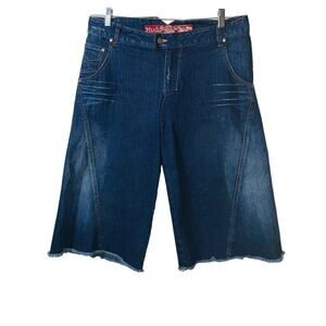 Mudd Women's  Frayed  Denim Shorts Y2K VTG SIZE 11